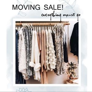 MOVING SALE! Everything Must Go :)